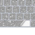 Grey Speckle Magic Keyboard Skin