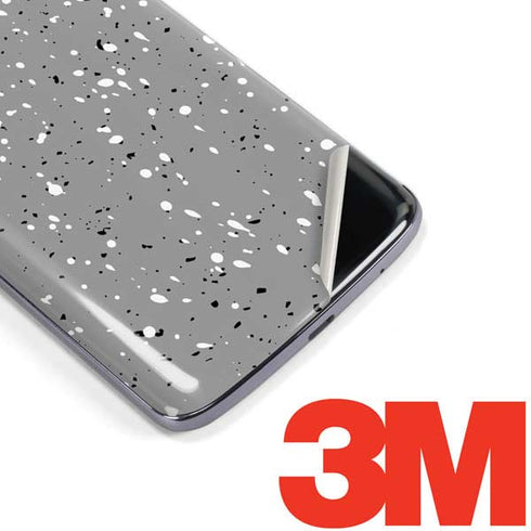 Grey Speckle Moto E5 Plus Skin