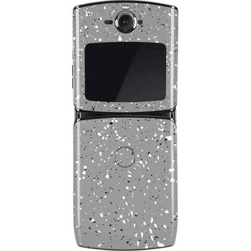 Grey Speckle Motorola RAZR Skin