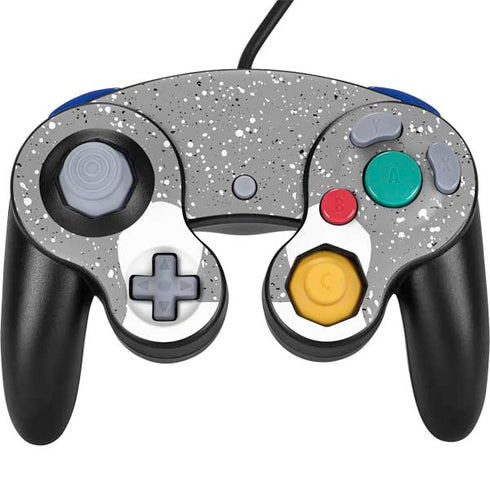 Grey Speckle Nintendo GameCube Controller Skin