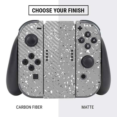 Grey Speckle Nintendo Switch Bundle Skin