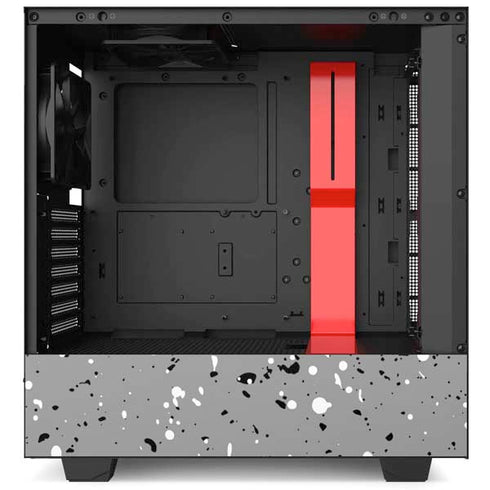 Grey Speckle NZXT H510 Compact ATX Mid-Tower Case Skin
