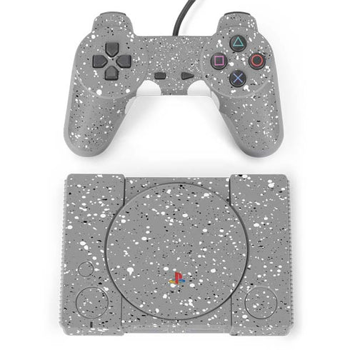 Grey Speckle PlayStation Classic Bundle Skin