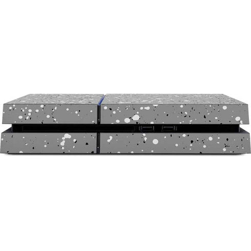 Grey Speckle PS4 Console Skin