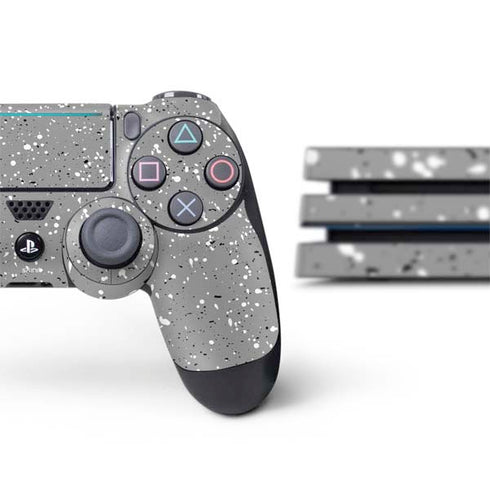 Grey Speckle PS4 Pro Bundle Skin