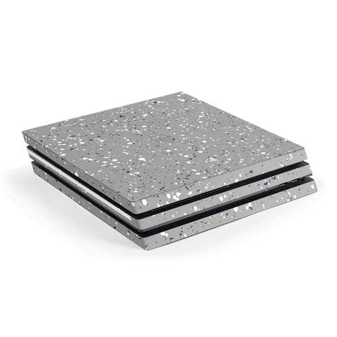 Grey Speckle PS4 Pro Console Skin