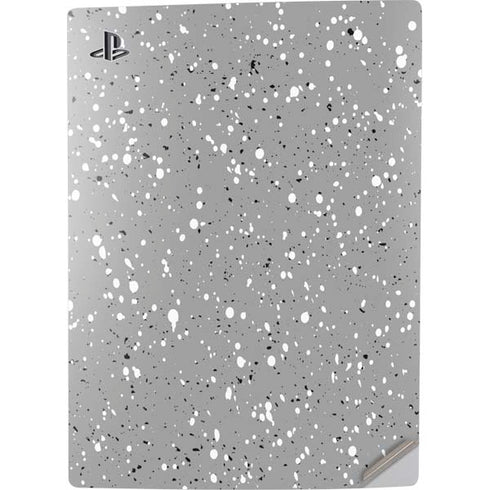 Grey Speckle PS5 Digital Edition Console Skin