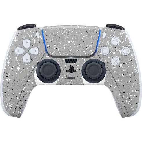 Grey Speckle PS5 Controller Skin