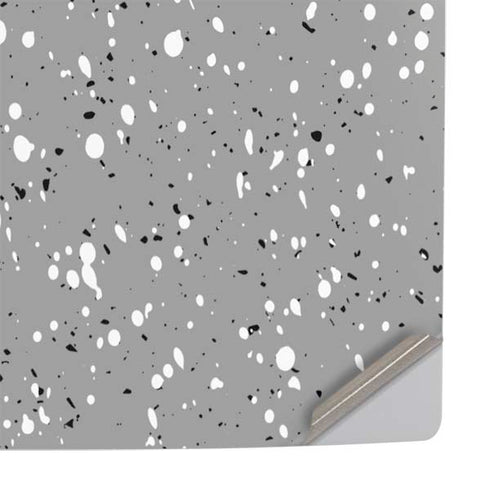 Grey Speckle PS5 Slim Digital Edition Console Skin