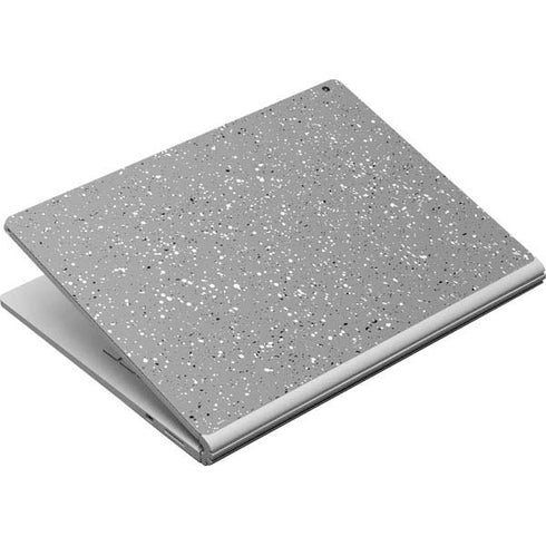 Grey Speckle Surface Book Skin