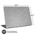 Grey Speckle Universal Laptop 11in (8.8 x 6.2in) Skin
