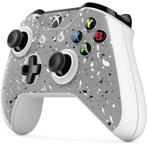 Grey Speckle Xbox One S Controller Skin
