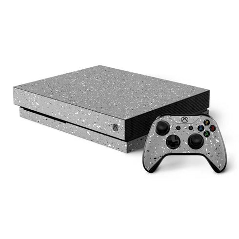 Grey Speckle Xbox One X Bundle Skin