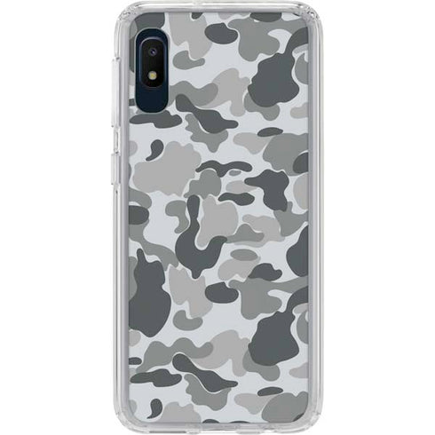 Grey Street Camo Galaxy A10e Clear Case