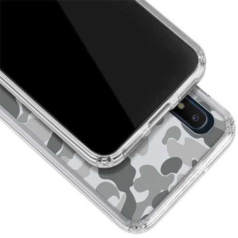 Grey Street Camo Galaxy A10e Clear Case