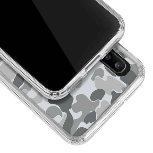 Grey Street Camo Galaxy A30 Clear Case