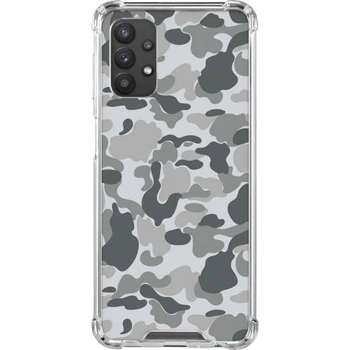 Grey Street Camo Galaxy A32 5G Clear Case
