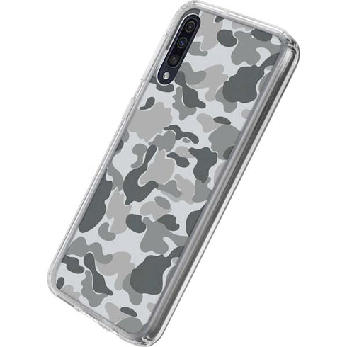Grey Street Camo Galaxy A50 Clear Case