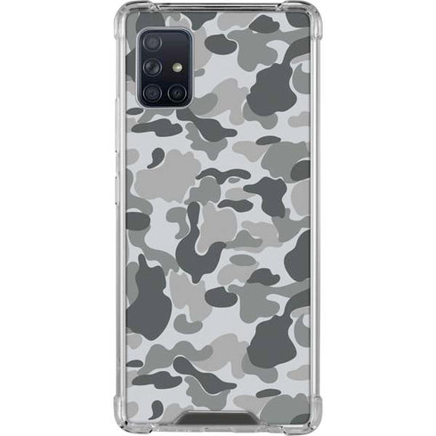 Grey Street Camo Galaxy A51 5G Clear Case