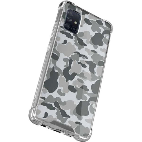 Grey Street Camo Galaxy A51 5G Clear Case