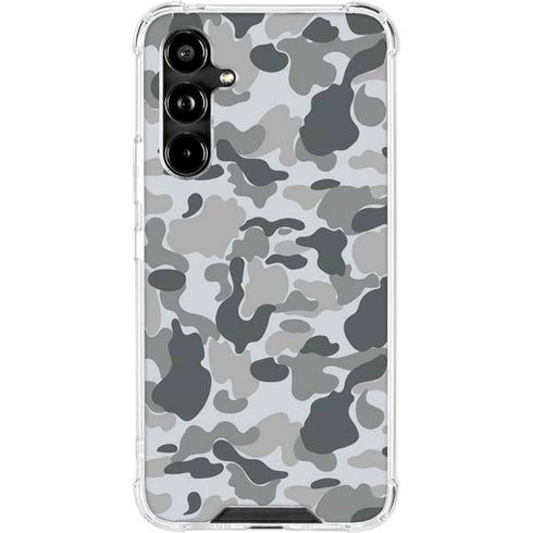 Grey Street Camo Galaxy A54 5G Clear Case