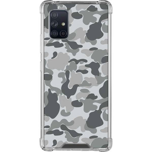 Grey Street Camo Galaxy A71 5G Clear Case