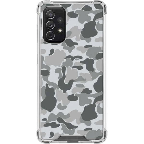 Grey Street Camo Galaxy A72 5G Clear Case