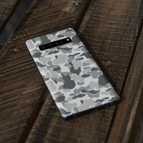 Grey Street Camo Galaxy S10 Skin