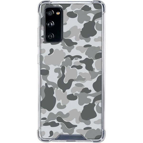 Grey Street Camo Galaxy S20 FE Clear Case