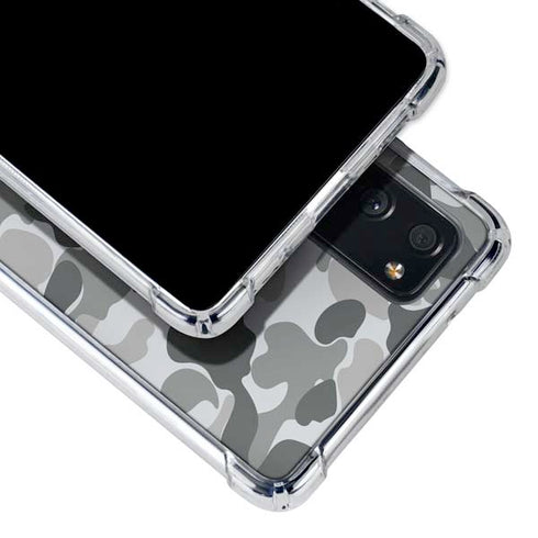 Grey Street Camo Galaxy S20 FE Clear Case