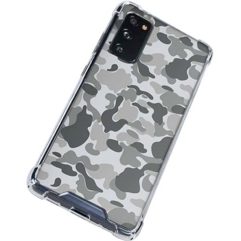 Grey Street Camo Galaxy S20 FE Clear Case
