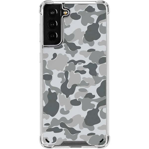 Grey Street Camo Galaxy S21 Plus 5G Clear Case