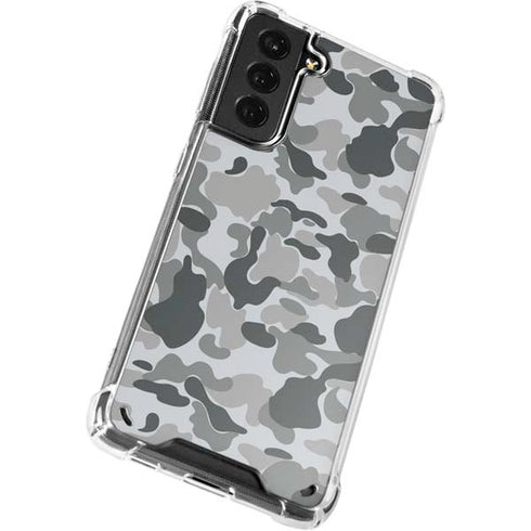 Grey Street Camo Galaxy S21 Plus 5G Clear Case