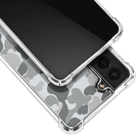 Grey Street Camo Galaxy S22 Clear Case
