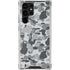 Grey Street Camo Galaxy S22 Ultra Clear Case
