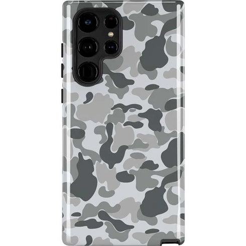 Grey Street Camo Galaxy S22 Ultra Pro Case