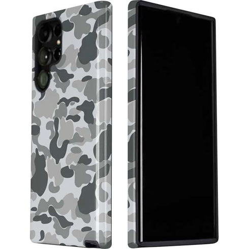 Grey Street Camo Galaxy S22 Ultra Pro Case