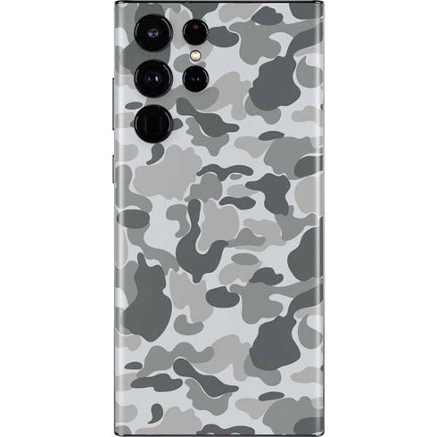 Grey Street Camo Galaxy S22 Ultra Skin