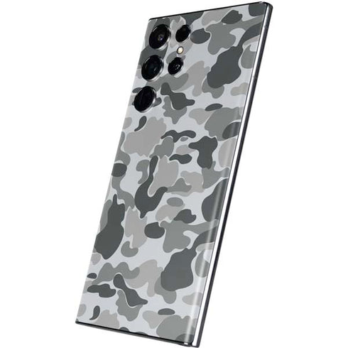 Grey Street Camo Galaxy S22 Ultra Skin