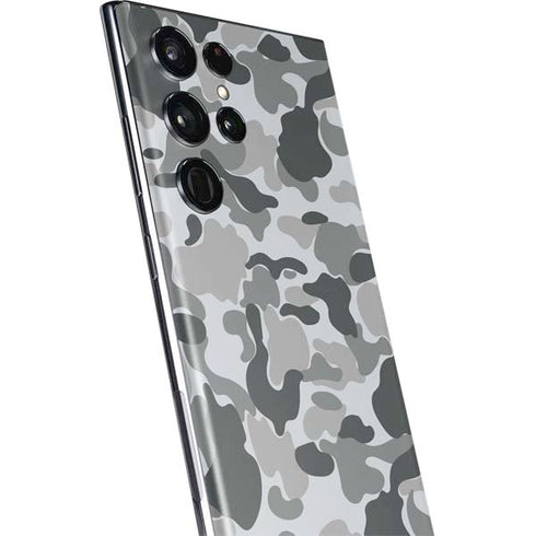 Grey Street Camo Galaxy S22 Ultra Skin