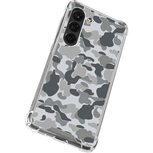 Grey Street Camo Galaxy S23 Clear Case