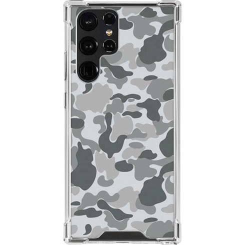 Grey Street Camo Galaxy S24 Ultra Clear Case