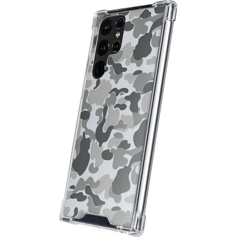 Grey Street Camo Galaxy S24 Ultra Clear Case