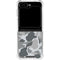 Grey Street Camo Galaxy Z Flip5 5G Clear Case
