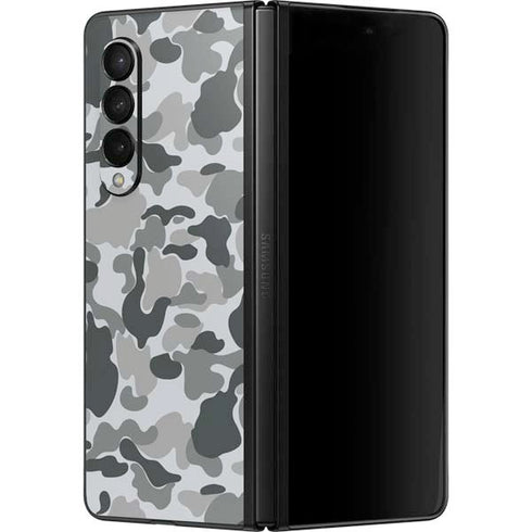 Grey Street Camo Galaxy Z Fold3 5G Skin