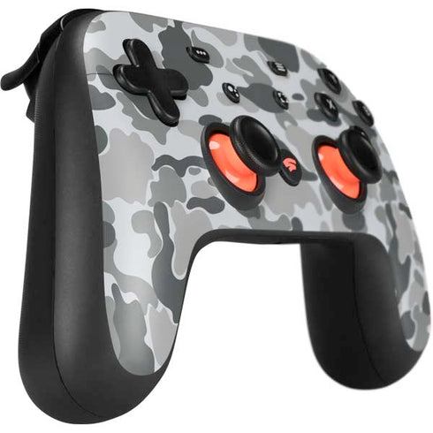 Grey Street Camo Google Stadia Controller Skin