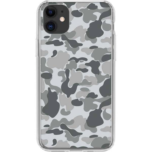 Grey Street Camo iPhone 11 Clear Case