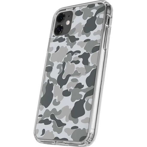 Grey Street Camo iPhone 11 Clear Case