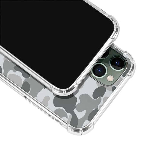 Grey Street Camo iPhone 11 Pro Max Clear Case