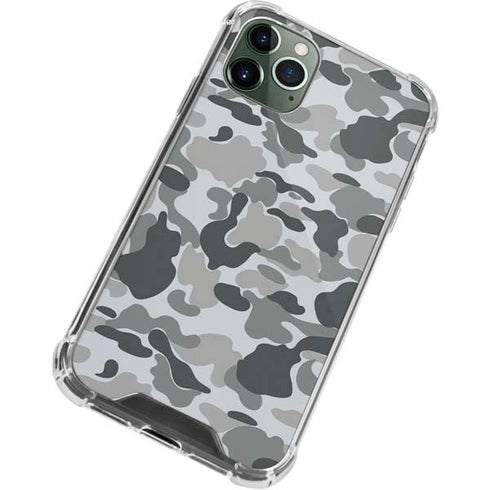 Grey Street Camo iPhone 11 Pro Max Clear Case